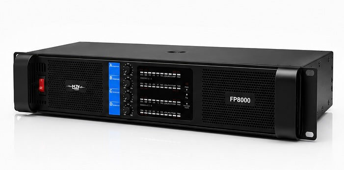MJV 4 Channel Professional Power Amplifier – High-Performance PA Amplifier