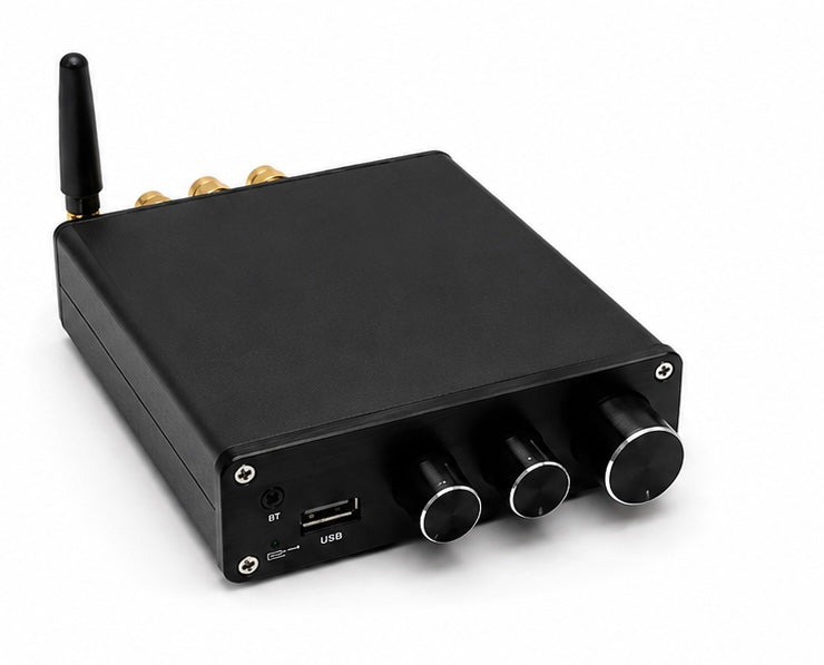 MJV 2.1 WiFi &amp; Bluetooth Home Audio Amplifier – Premium Wireless Stereo Amplifier
