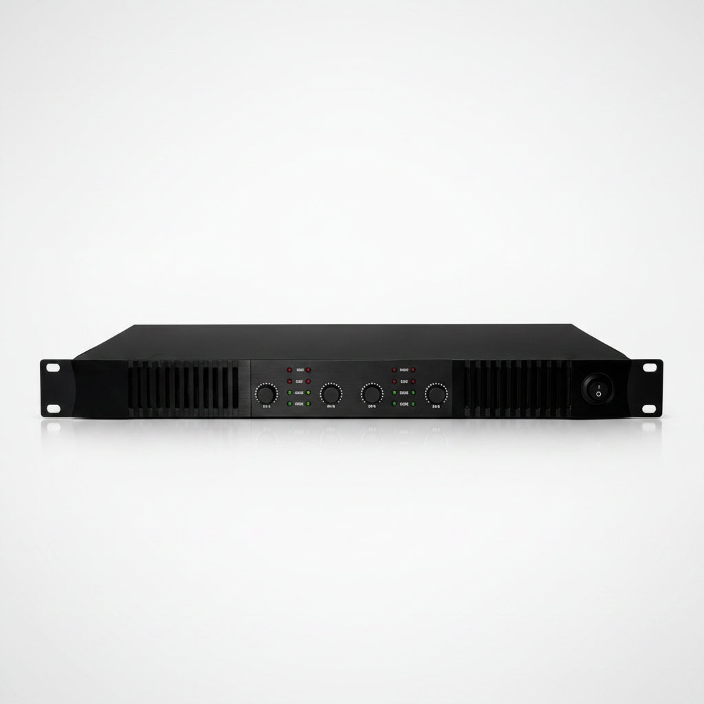 MJV 4 Channel Class D Power Amplifier – Professional Digital PA Amplifier