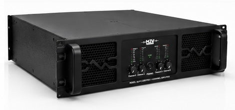 MJV 4 Channel Heavy Duty Professional Power Amplifier – High-Power PA Amplifier