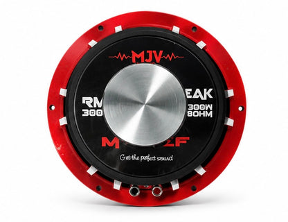 MJV MR-8CF 8 Inch 3-Way Car Speakers – 1200W Peak High Power Coaxial Audio Speakers (Pair)