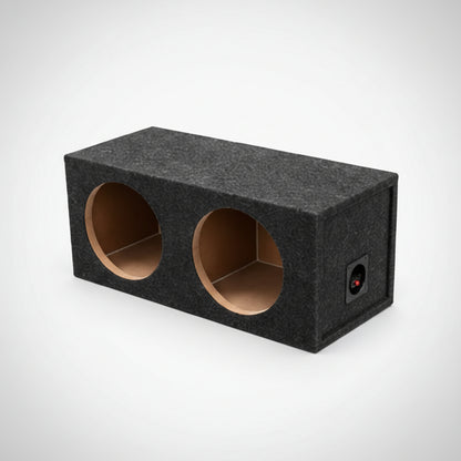 MJV Double Woofer Box – Premium Dual Subwoofer Enclosure for Car Audio
