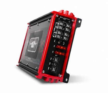 MJV MJ4120DF 1600W 4 Channel Car Amplifier – High Power Class D Stereo Audio Amp with Low Distortion