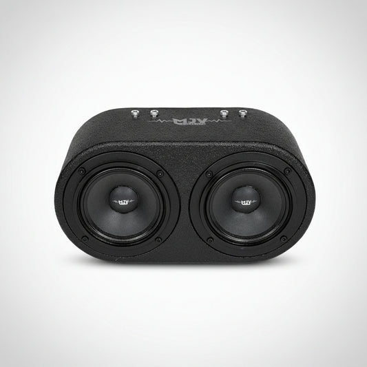 MJV MJ-VP42 Dual 4 Inch Compact Speaker System – 320W Peak Full Range Car Audio Speakers (Pair)