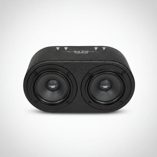 MJV MJ-VP42 Dual 4 Inch Compact Speaker System – 320W Peak Full Range Car Audio Speakers (Pair)