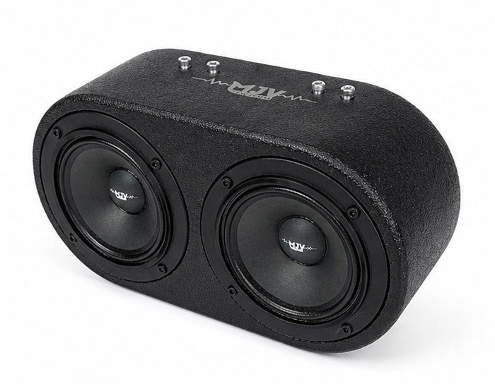 MJV MJ-VP42 Dual 4 Inch Compact Speaker System – 320W Peak Full Range Car Audio Speakers (Pair)