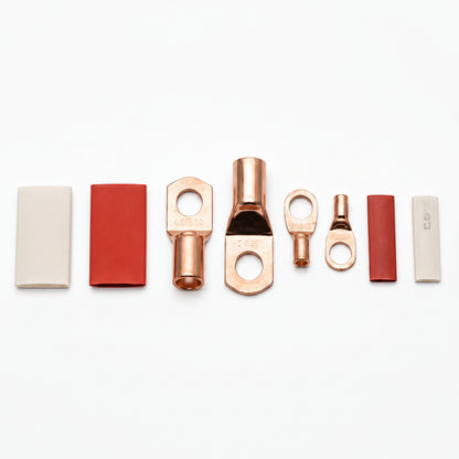 MJV Battery Clip & Sleeves – Premium Copper Battery Terminal Lugs