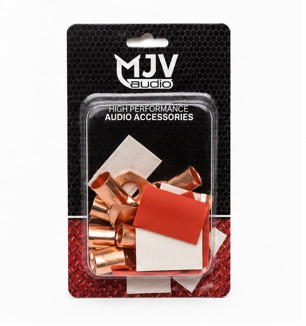 MJV Battery Clip & Sleeves – Premium Copper Battery Terminal Lugs