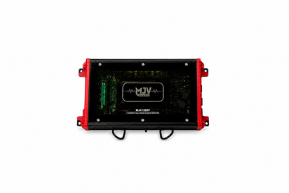 MJV MJ4120DF 1600W 4 Channel Car Amplifier – High Power Class D Stereo Audio Amp with Low Distortion