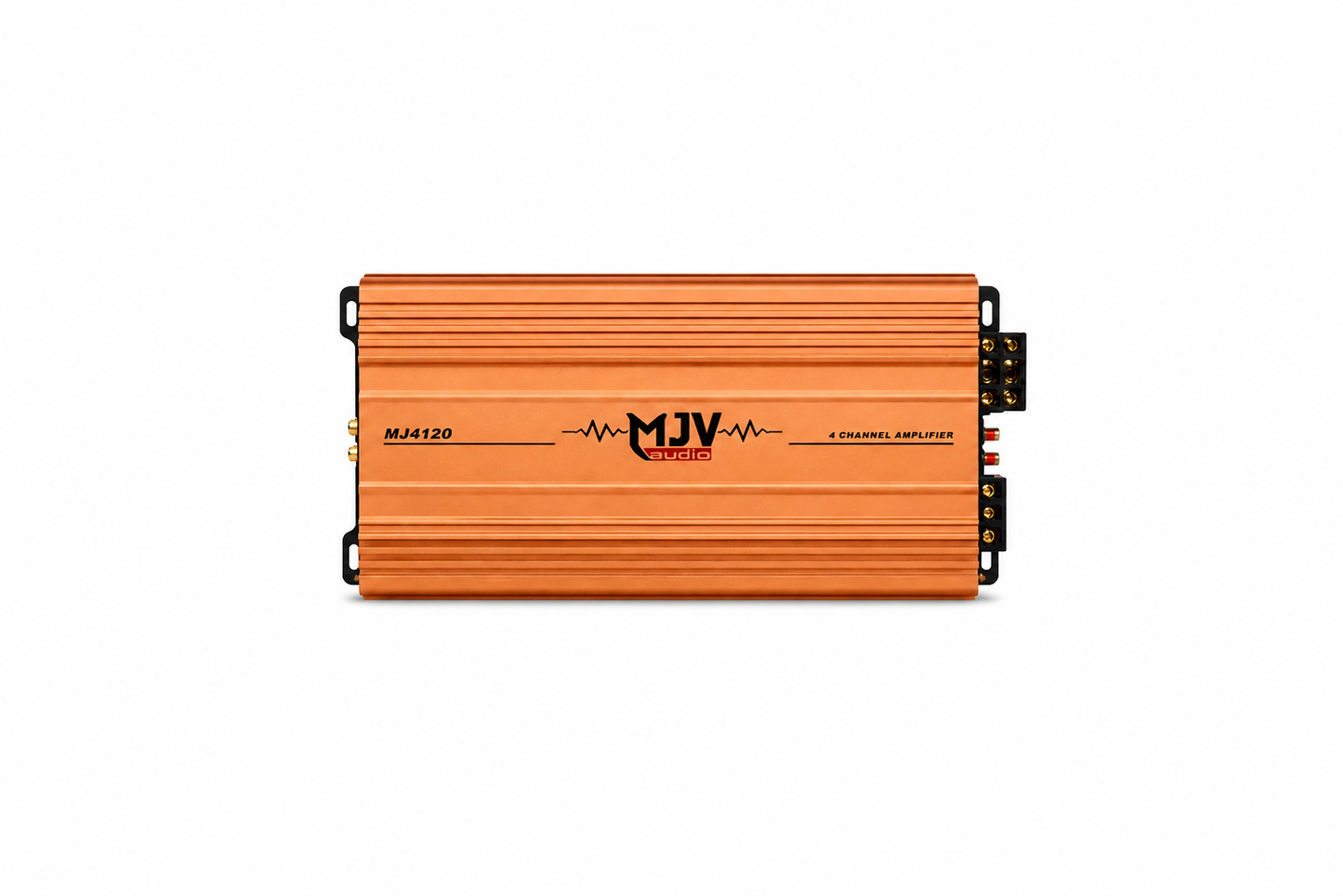 MJV Audio MJ41420 4 Channel Car Amplifier – 1200W High Power AB Class Stereo Amp | Crystal Clear Sound & Low Distortion